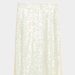 Vince Glassy Sequin Skirt